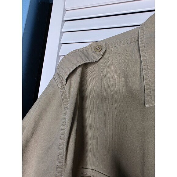 Abercrombie & Fitch Safari Button Shirt Short Sleeve XL Outdoor - Picture 11 of 16